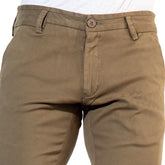 Pants:Gabardine_Semi Fit_Solid_204#2